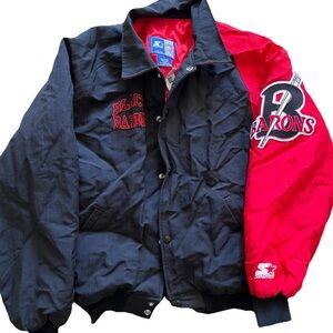 Vintage Birmingham Black Barons Starter Jacket Adult Size Large Retro MLB